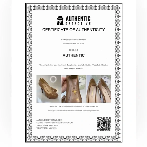 Like new! Authentic Prada Nude Patent Leather Platform Pumps – Size 36 - Picture 2 of 12